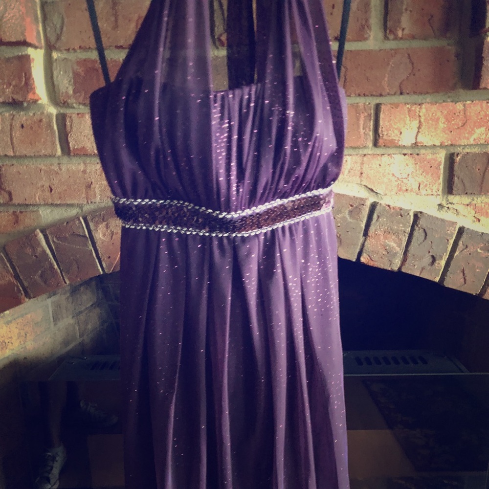 Purple dress